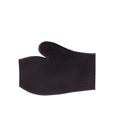 Premiere poetshandschoen rubber Zwart- L