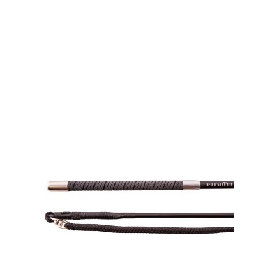 Foto van Premiere longeerzweep Deimos Zwart- 200 cm