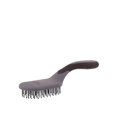 Premiere staartborstel Soft Grip Zwart/Grijs
