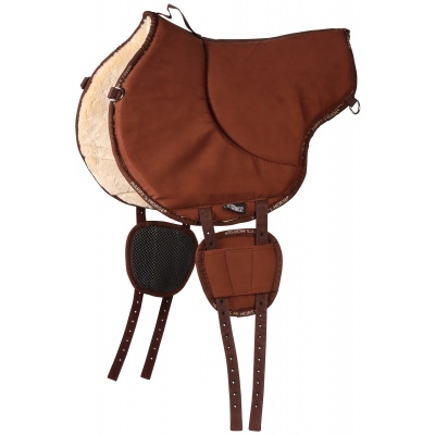 Harry's Horse Bareback Pad Faux Fur bruin- l Foto van Harry's Horse Bareback Pad Faux Fur bruin- l