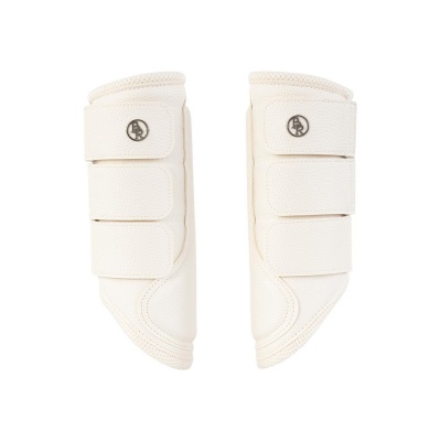 BR Majestic beenbeschermers mesh Wit- L