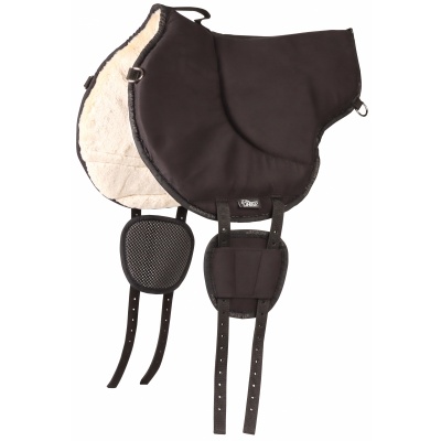 Harry's Horse Bareback Pad Faux Fur zwart- l Foto van Harry's Horse Bareback Pad Faux Fur zwart- l