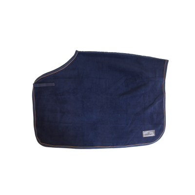 Foto van Kentucky Uitrijdeken vierkant heavy fleece Navy- Large