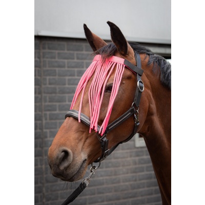 Harry's Horse Vliegenfrontriem Colour coral- pony Harry's Horse Vliegenfrontriem Colour coral- pony