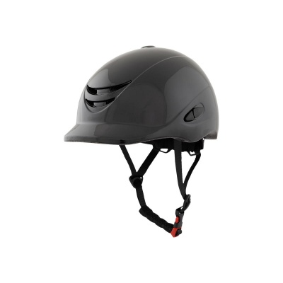 Premiere rijhelm Petite Shiny voor kinderen Zwart- 54/58