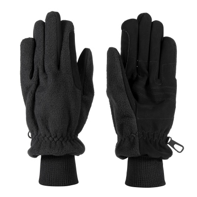 Harry's Horse Handschoenen Fleece Waterproof Hipora zwart- m