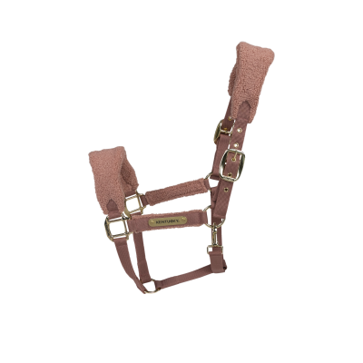 Foto van Kentucky Teddy fleece halster Old rose- Full