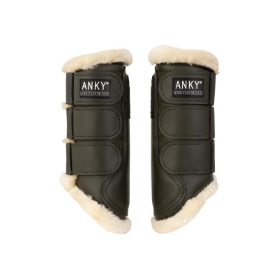 ANKY® Active Gel Impact beenbeschermers Dark Olive- XL