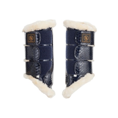 BR beenbeschermers Majestic Lak Navy- S