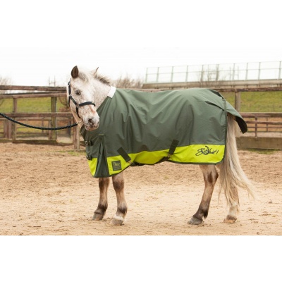 Harry's Horse Regendeken 0gr STOUT! Lime legergroen- 125cm