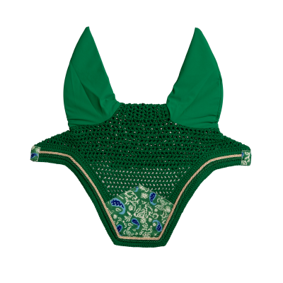 Foto van Kentucky Oornetje Wellington velvet green/navy- Cob