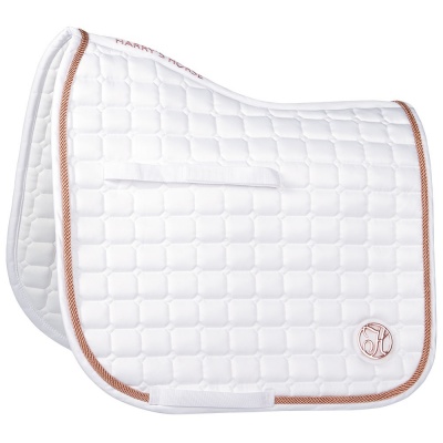 Harry's Horse Zadeldek Reverso Competition Rosegold wit- full dr Harry's Horse Zadeldek Reverso Competition Rosegold wit- full dr