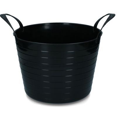 Emmer V-Trug Flexi 40 l Zwart