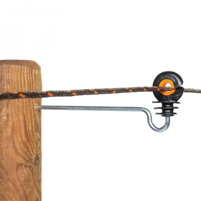 Foto van Gallagher XDI Afstandschroef-ringisolator hout gebogen 18cm (10)