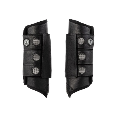 BR XC Grandeur Eventing beenbeschermers achterbenen Zwart- S