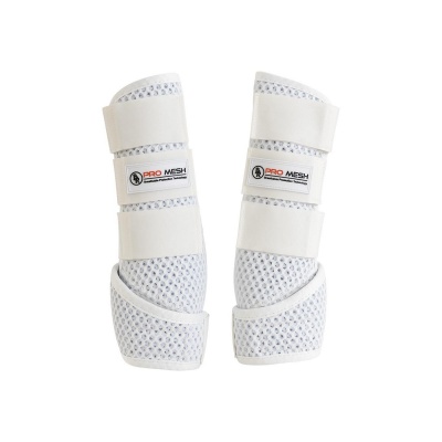 BR beenbeschermers Pro Mesh Flex Snow white- S