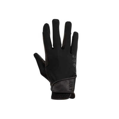 ANKY® Handschoenen Leer/Lycra Zwart- 8.5