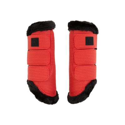 Foto van BR beenbeschermers Majestic Fur Joy Tango Red- XL