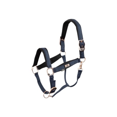 Foto van BR halster Rose Gold Blueberry- Pony