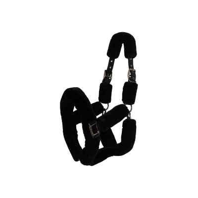 ANKY® halster Fluffy Zwart/Zwart- Full