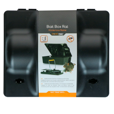 Knock Pest Voerdoos Rat/Muis Dual bait incl. rattenklem