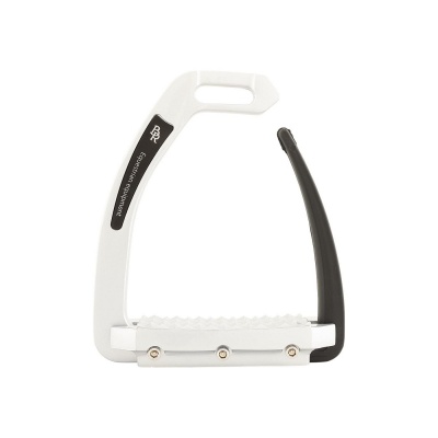 Foto van BR stijgbeugel Lavello Zilver/Zwart- 12 cm