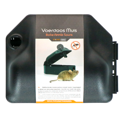 Knock Pest Voerdoos Muis incl. Sleutel Knock Pest Voerdoos Muis incl. Sleutel