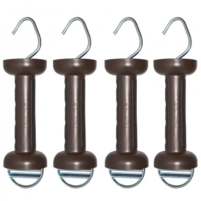 Foto van Gallagher Softgrip poortgreep terra lint RVS value pack (4)