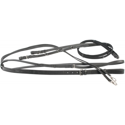 Foto van Harry's Horse Thiedemann Teugel zwart- pony