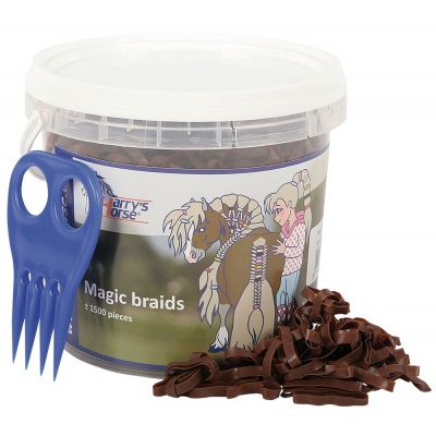 Harry's Horse Magic braids, pot zwart