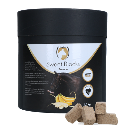Excellent Horse Sweet Blocks Banana 1,2 kg