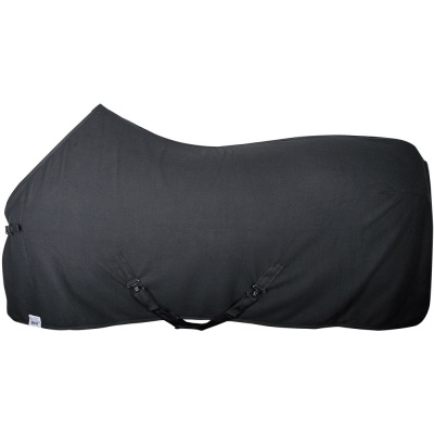 Foto van Harry's Horse Fleecedeken Colours zwart- 215cm