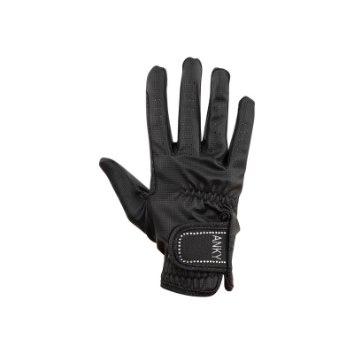 ANKY® wedstrijdhandschoenen Rhinestone Zwart- 9