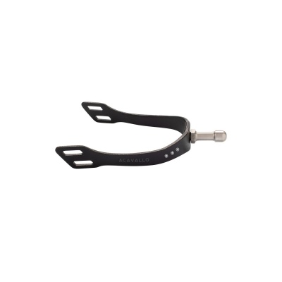 Foto van Acavallo sporen Arena AluPlus 2.0 strass Zwart/Alu- 15 mm