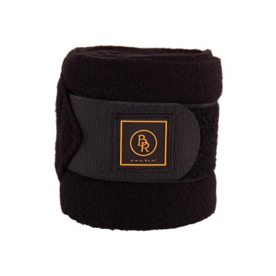 BR Event fleece bandages Zwart- 300 cm