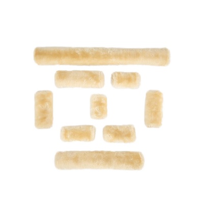 Premiere set Artificial Fur voor halster Naturel- Cob