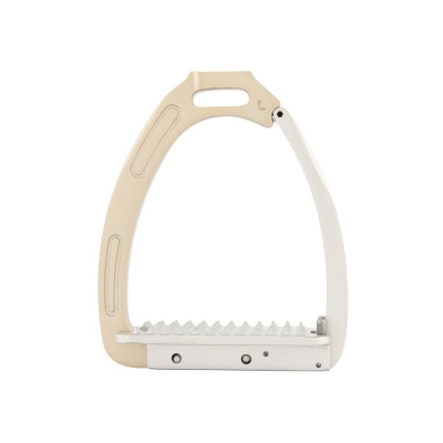 Foto van BR stijgbeugels Lavarone Titanium/Zilver- 12 cm