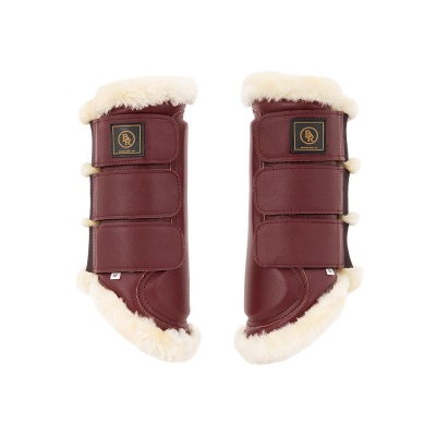 BR beenbeschermer Majestic Burgundy- S