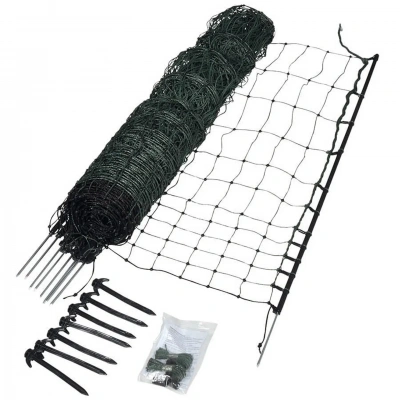 Foto van Gallagher Kippennet, Groen 112/1-9/Z-25m