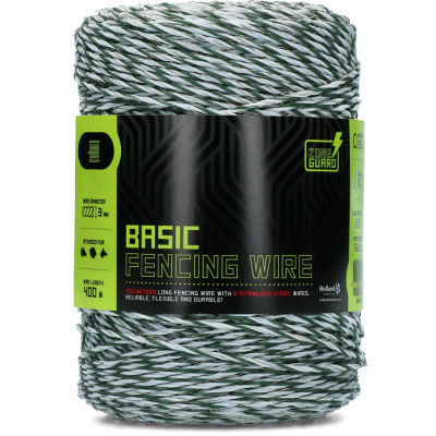 Zoneguard Basic Afrasteringsdraad 3 mm 400 m
