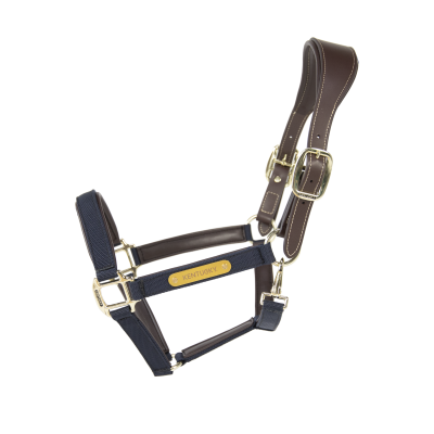 Kentucky Nylon Anatomisch halster Navy- Cob Kentucky Nylon Anatomisch halster Navy- Cob