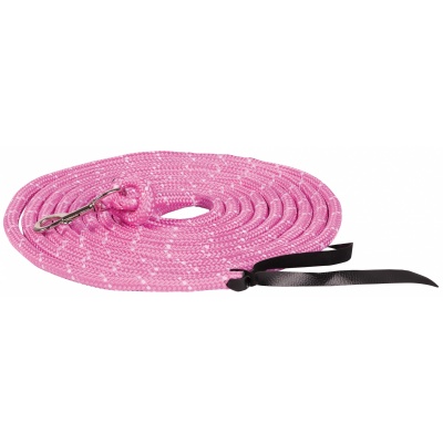 Harry's Horse Halstertouw Musketon Zilver 6,8m lichtblauw Harry's Horse Halstertouw Musketon Zilver 6,8m lichtblauw