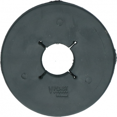 Bitschijf Paard 90 mm Zwart