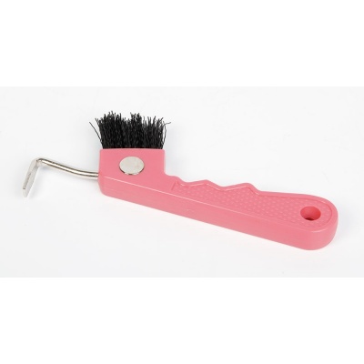 Harry's Horse Hoevenkrabber/borstel magneet roze