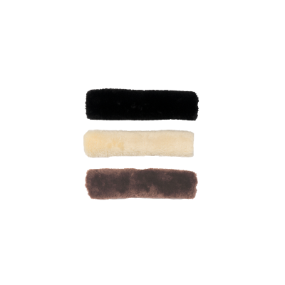 Foto van Kentucky Neusriem cover wol / bont Black- 28 cm