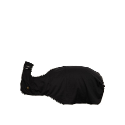 BR uitrijdeken Classic soft shell Zwart- 135/100 cm