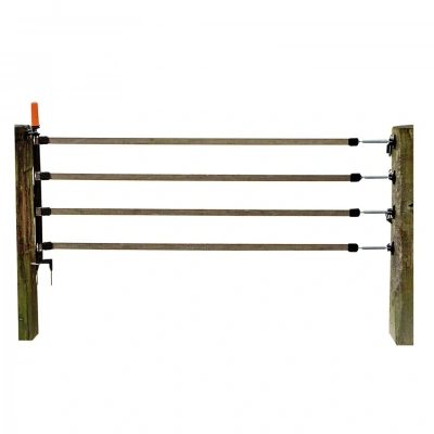 Foto van Gallagher Meerdraadse doorgangsset 4x40mm lint terra 6m