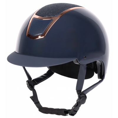 Harry's Horse Veiligheidscap Matterhorn Sparkle navy-rosegold- 59-61