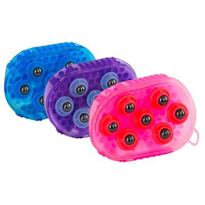 Borstel magneet massage Paars
