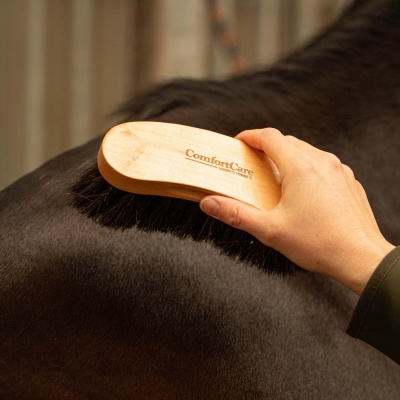 Harry's Horse Borstel ComfortCare Wood Horse Hair naturel- uni